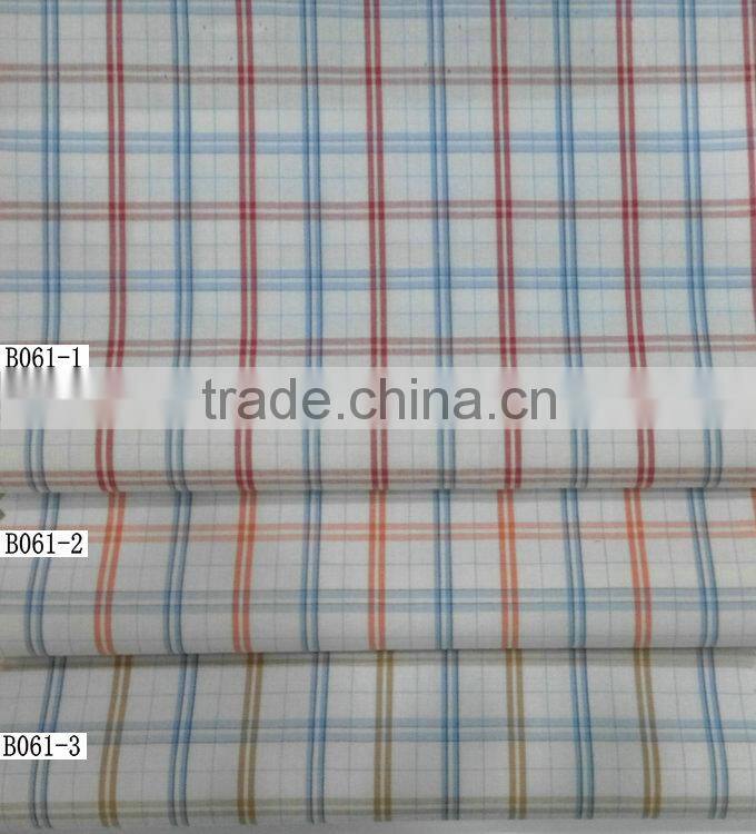 100%cotton yarn dyed check for men's and lady's shirt with ready bulk