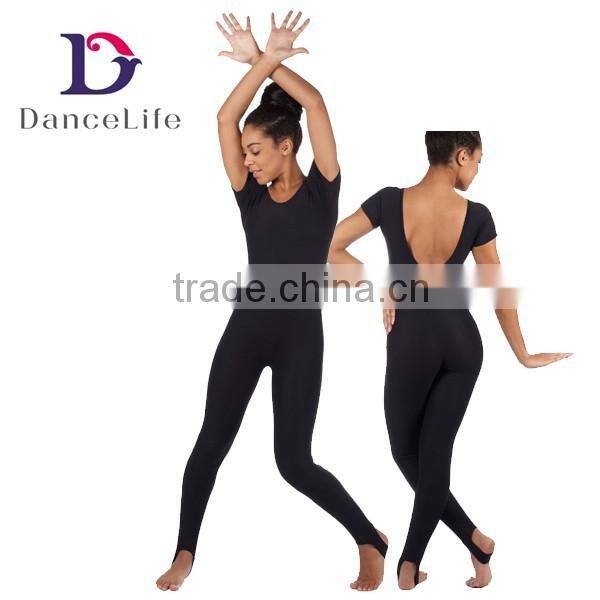 A2620 Adults spandex stirrup gymnastic & ballet dance unitards costumes for sale