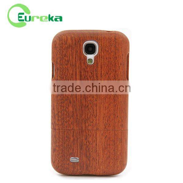 Wholesale bamboo cell phone case for Samsung Galaxy S4 I9500