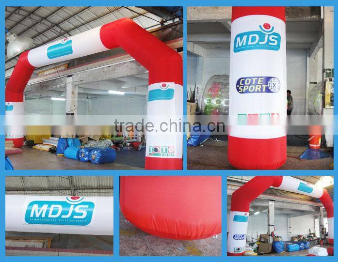 2015 New Design Commercial inflatable finish line arch,inflatable rainbow arch,cheap inflatable arch for sale
