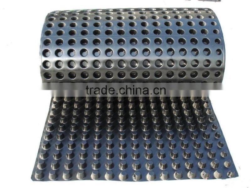hdpe sheet dimple drain board/ dimple Drain board