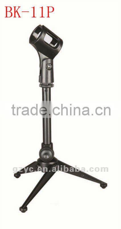triangle base microphone table stand