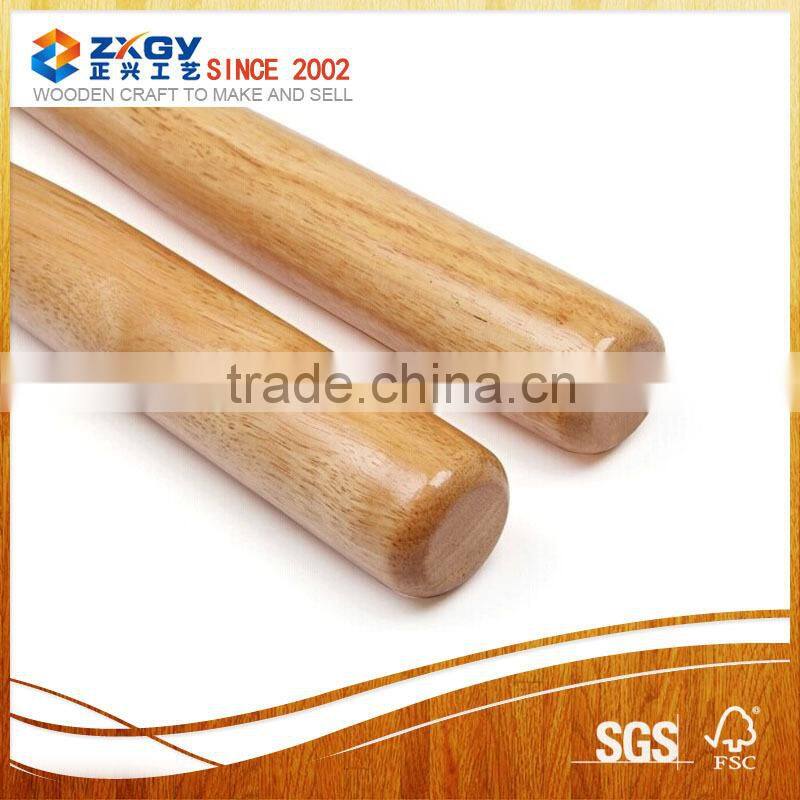 Wooden baseball bats made of natural wood