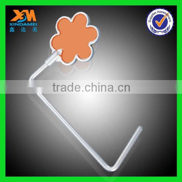 shenzhen supplier custom best quality die casting rainbow loom hook (xdm-h073)