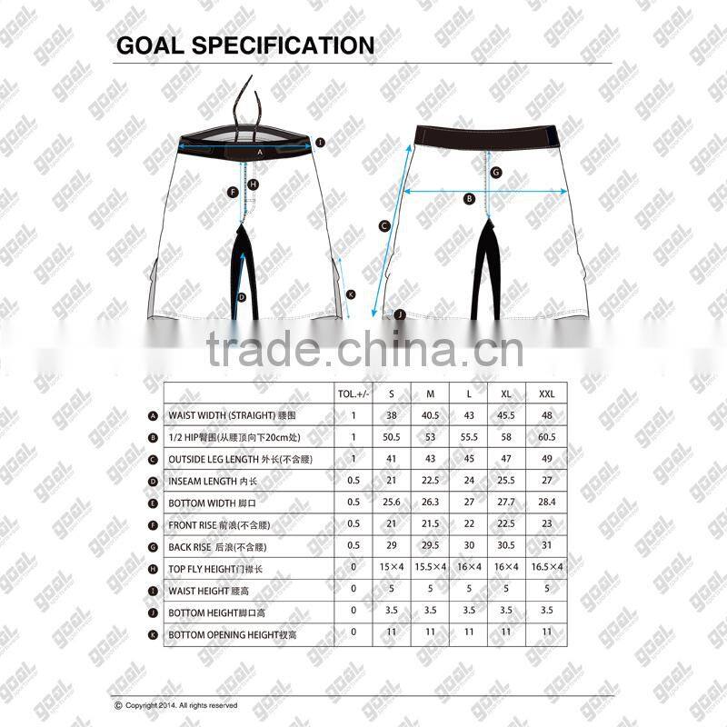 Latest design university MMA shorts fight MMA shorts board MMA shorts