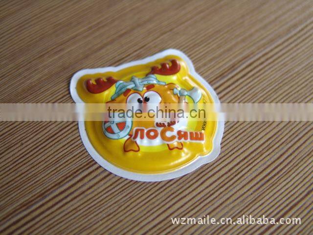 3D cartoon bubble stickers for kids 3d wallpaper stickers 3d stickers for wallroom decor kids 3d foam stickers
