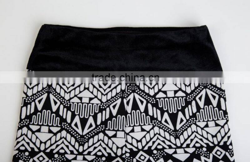 2015 New Fashion Warmer Black High Waist Milk Silk Leggings 02