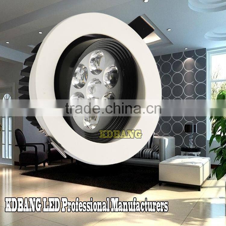 China online selling high power led 7w recessed downlight