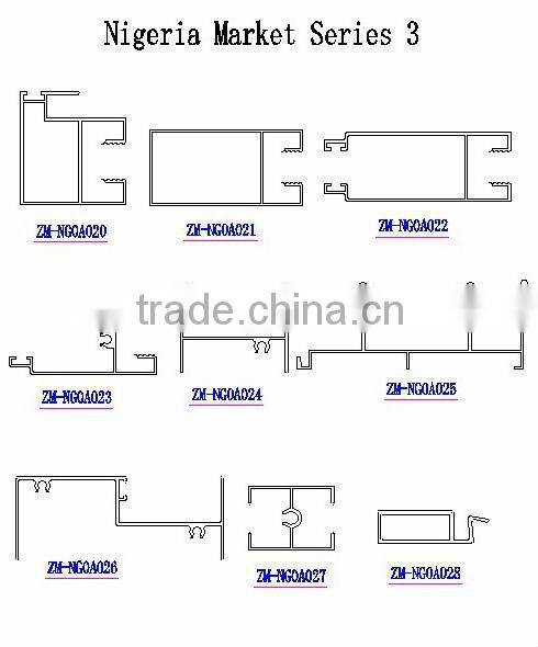 Mirror-Sheeny Electrophoresis Aluminium Profiles