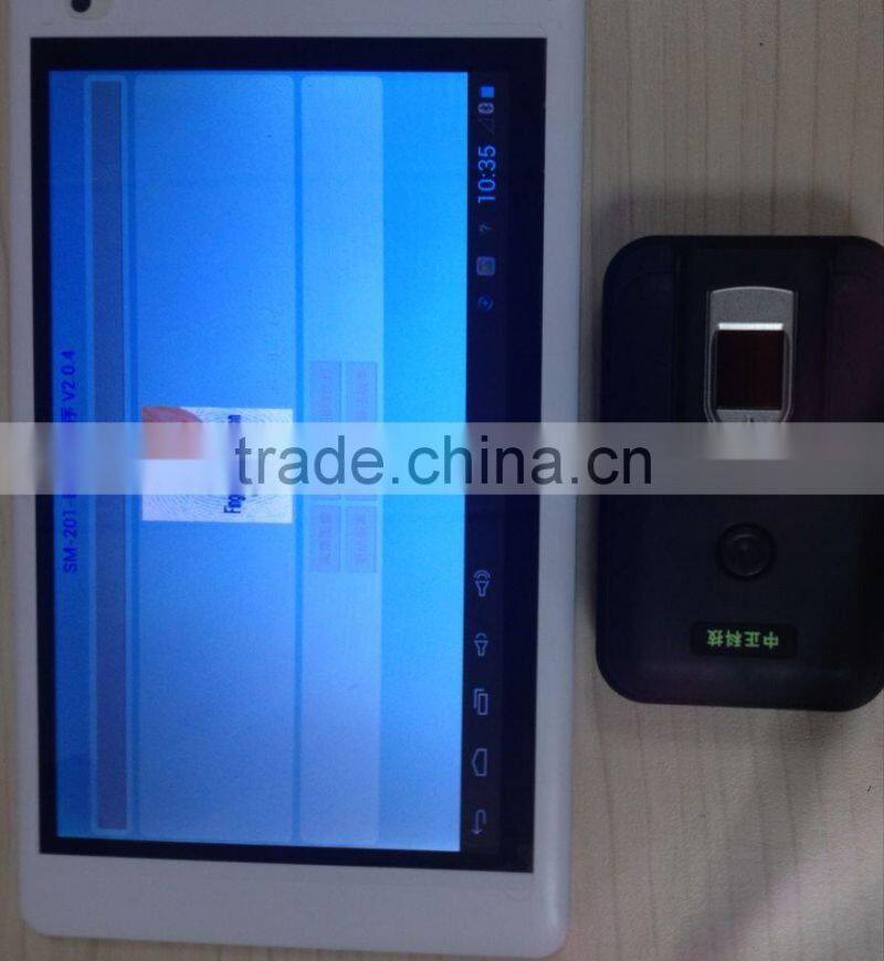 biometric door lock access controller with FTP602 android Tablet PC with Bluetooth Fingerprint reader Sm201