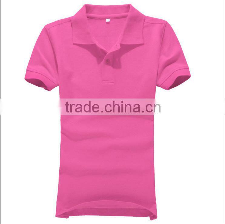 2015 Hotsale Specialized in t-shirt 15 years polo t shirt teal for promotion