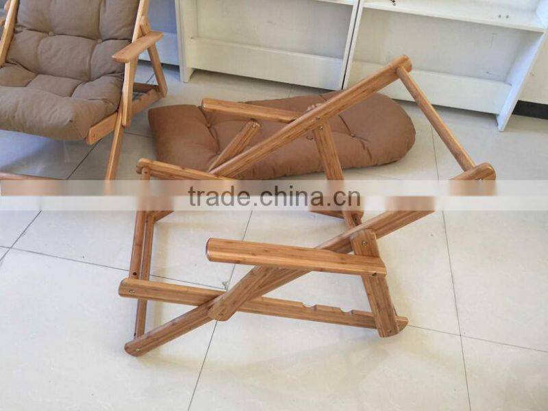 Newest design tatami bamboo chairs, can be adjustable height