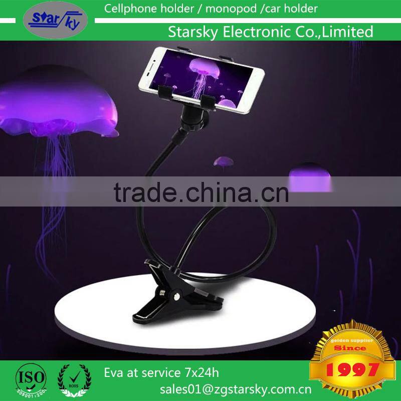 Mobile Phone long clip lazy phone holder gimbals lazy bedside bed bracket phone clip holder in Italy market