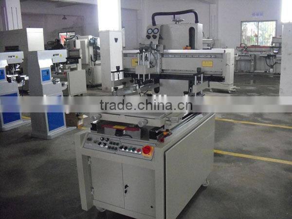 Semi-automatic flatbed screen printer with worktable shuttle/vacuum table screen printer GW-3050P