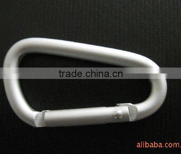 royal crown shape aluminium carabiner metal hooks