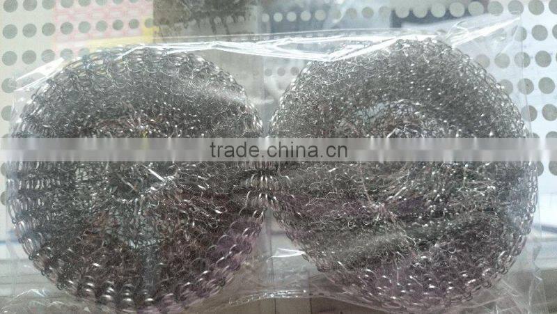 High quality 0.13mm stainless steel wire scrubber