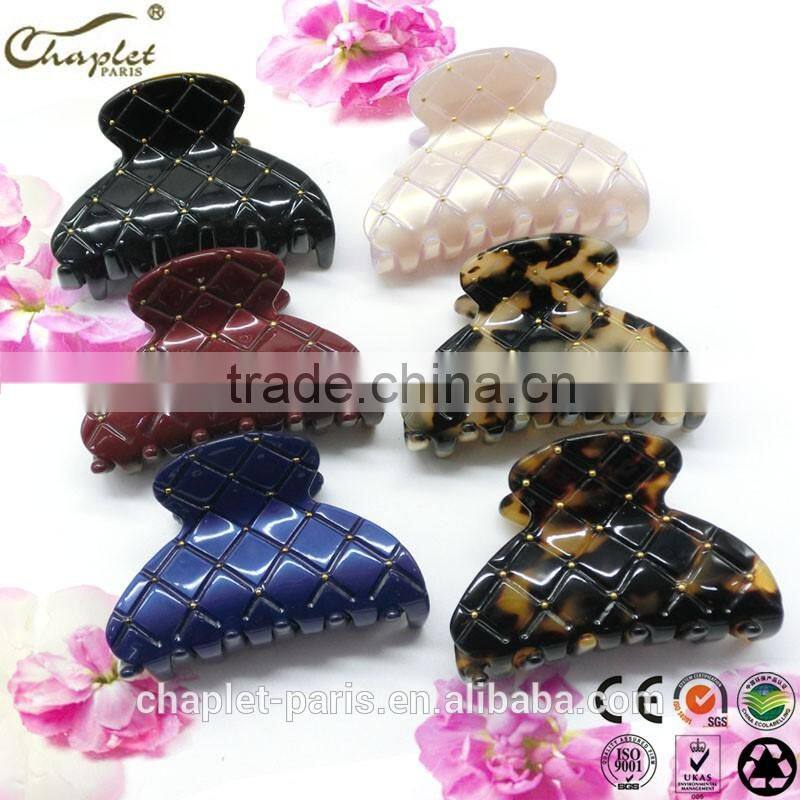 wholesale diamond-shaped french style hair claw