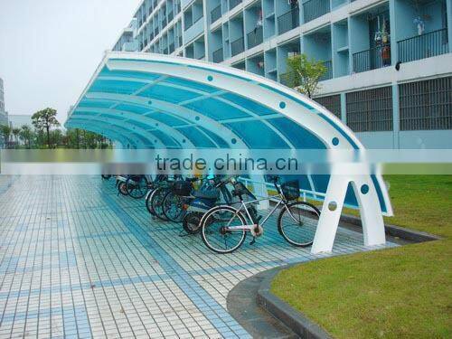 Shade car parking structure architecture