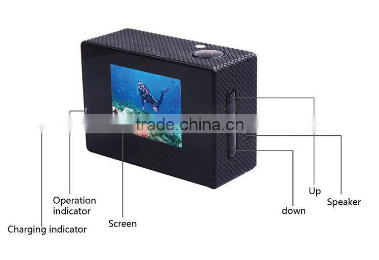 1.5 Inch LCD Screen 1080P Full HD 12M Pixel CMOS Sensor Waterproof Sports DV Camera