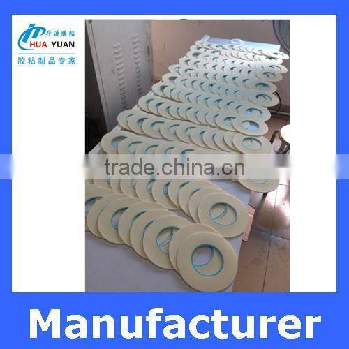 Unique designs heat resistant white margin tape, thick rubber adhesive tape,non-woven fabric tape