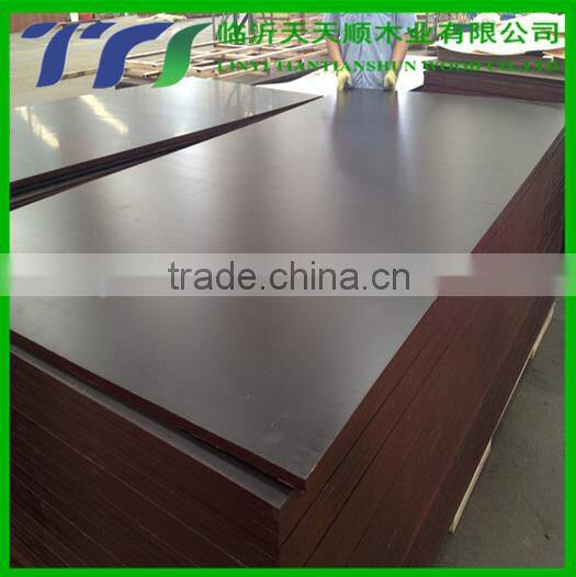 9mm WBP glue black marine plywood/film faced plywood
