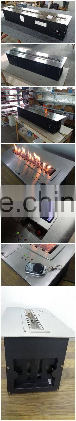China 1200X250X235mm intelligent bioethanol stainless steel fireplace