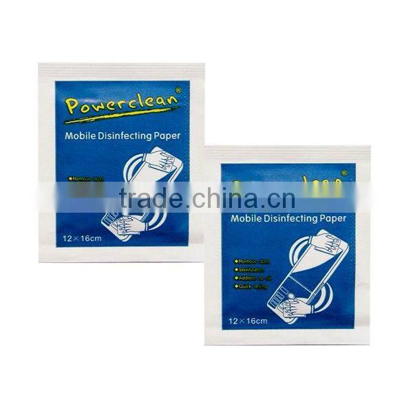 Individual Packing Screen Wipes Can Accept OEM Screen, Cleaning Wet Wipes With Factory Price