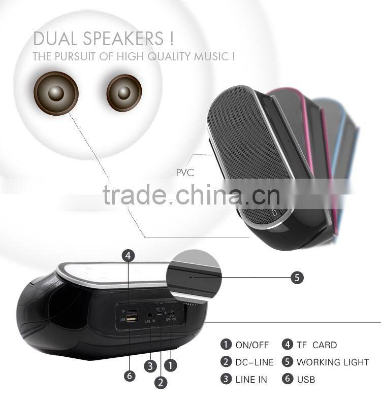 Shenzhen factory with ISO9001 top selling micphone bluetooth speaker