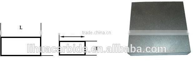 Yg8 Carbide Plates for Cutting Use in Various Size