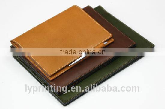 China 2015 Diary Notebook, Professional Leather Notebook Factory