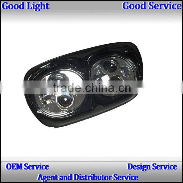 wholesale super power ovovs 80w double led headlight for harley with IP67