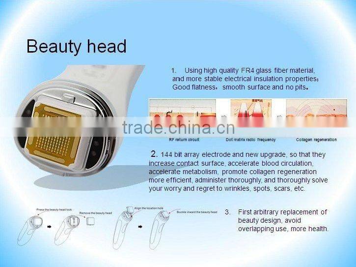 home use face lifting machine portable rf fractional thermagic