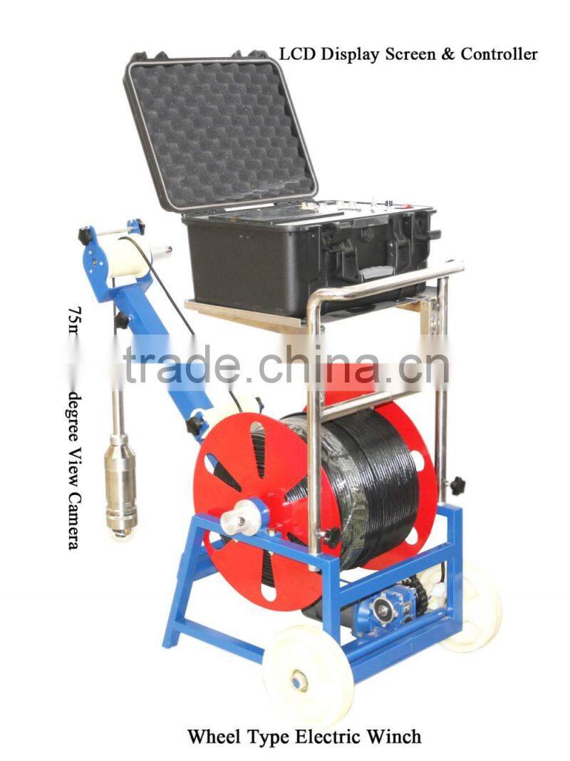 Water Well Wall 360 degree Inspection Camera , Borehole Video Inspection system for sale