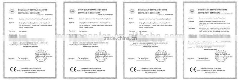 Solar submersible pumps kit with solar panel/inverter/bracket