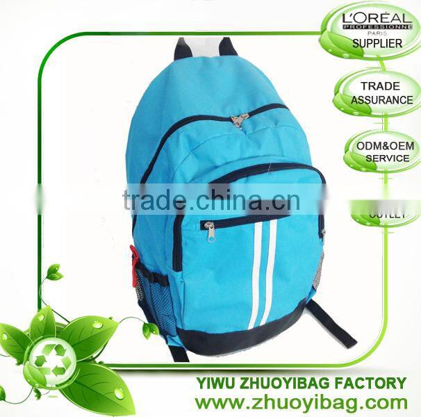 ZY207 Promotional Back packs with laptop compartment