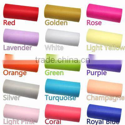 TULLE ROLL FOR WEDDING 6"x25Y WEDDING BRIDAL BOWS TUTU ROLL