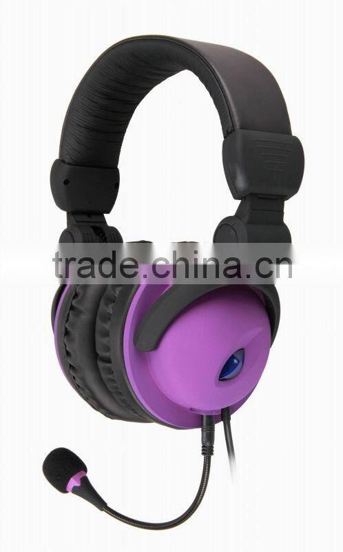 stereo video gaming headset for ps4/ps3 from China factory