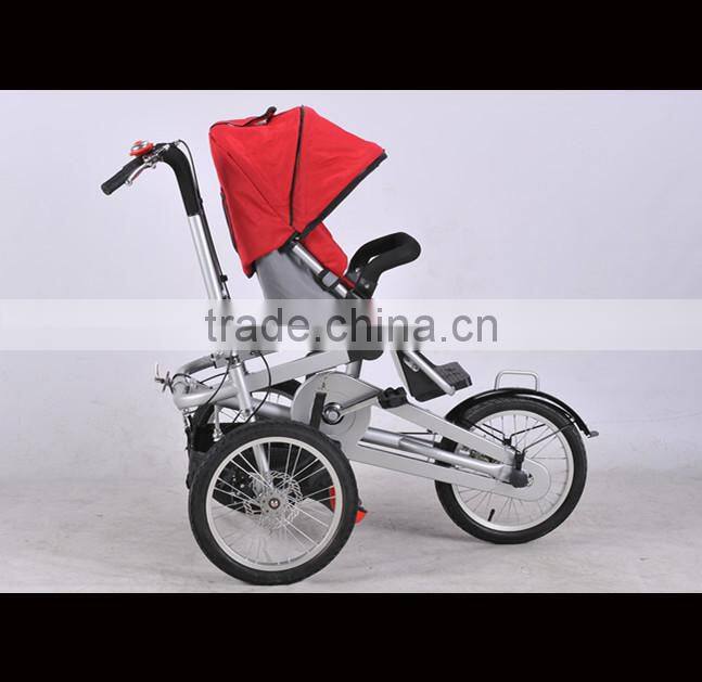 baby products 2015 new products kids trailer mother and baby bike stroller baby pram 3 wheel Baby stroller