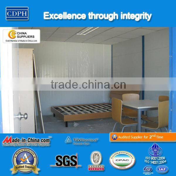 prefab guard house security house for construction camp site