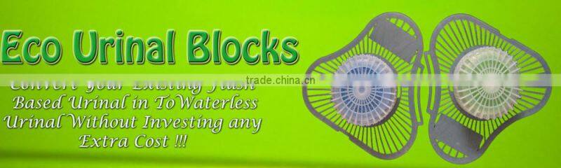 Cheap and fineToilet blue toss block