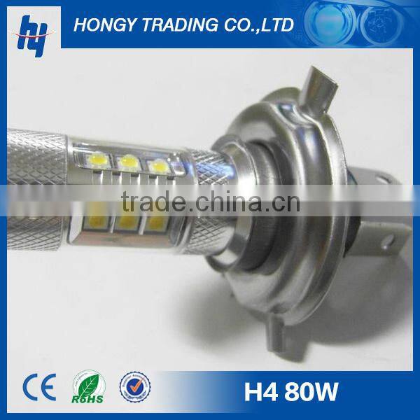 H4 80W LED driving light fog light bulb