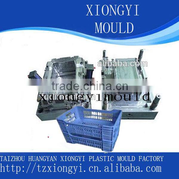 custom EU standard injection plastic recycle container mould manufacturer