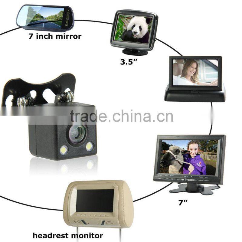 High-definition night vision wifi car backup/reverse camera