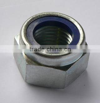 Nylon lock nut unc ,unf Nylon Insert Nuts with DIN985,DIN982 Zinc Plated m6,m8,m10,m12,m14,m16,m18,m20