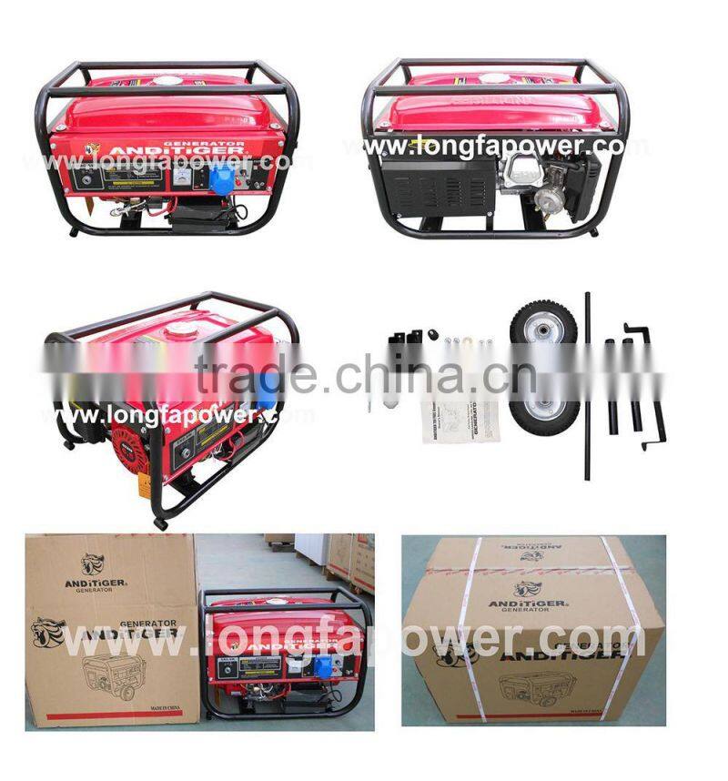 2.2KW LPG and Gasoline Generator 110V 60Hz