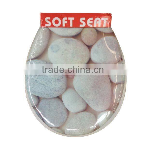 european Size High Quality coconut Printing toilet seat cover