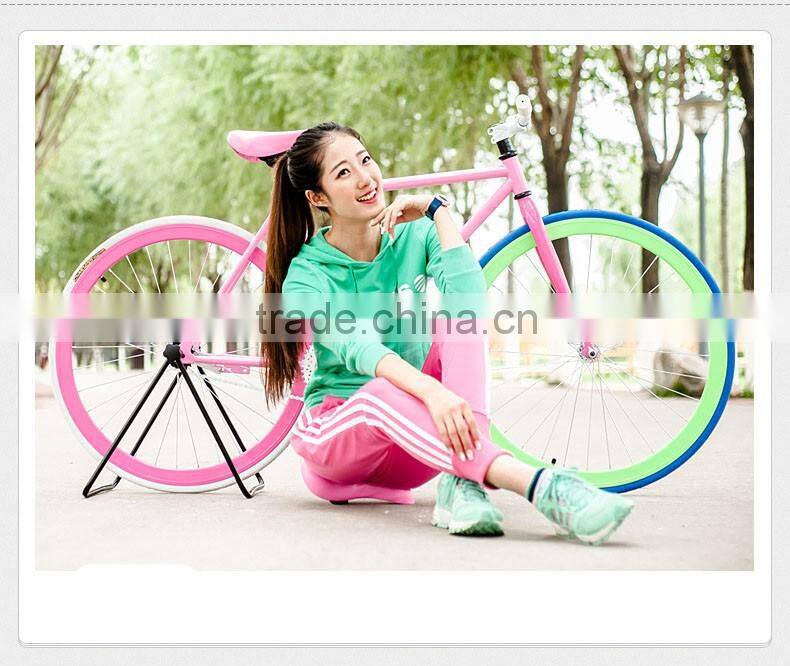 26-inch Fixed Gear Bikes can be changed back brake fly down to ride two-wheeled students live male and female models Fixed Gear