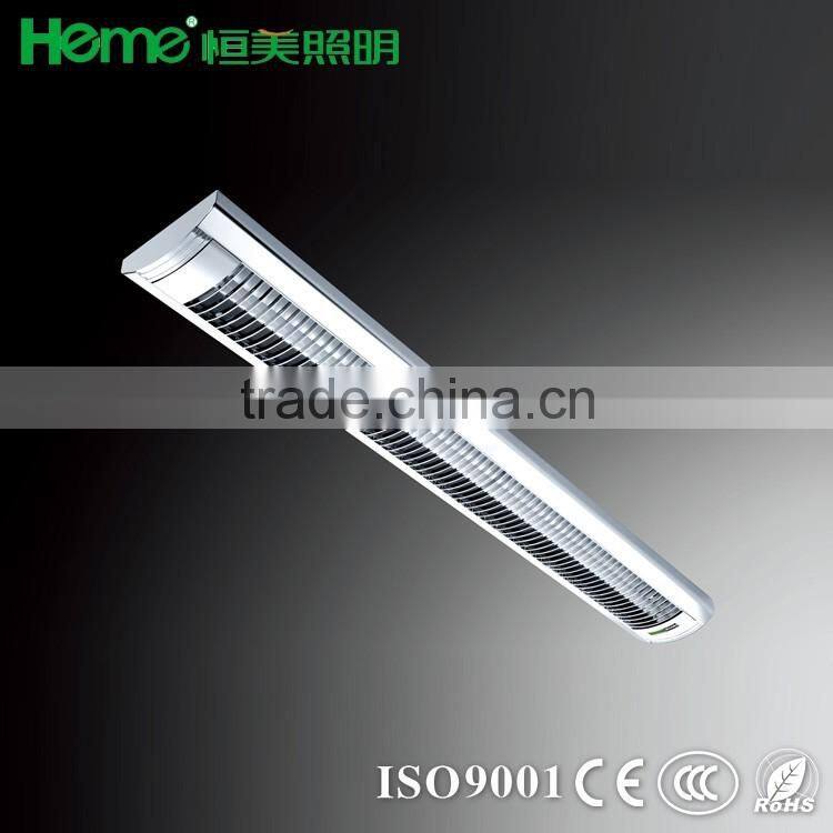 Aluminum alloy fluorescent Grille lamp tube light batten