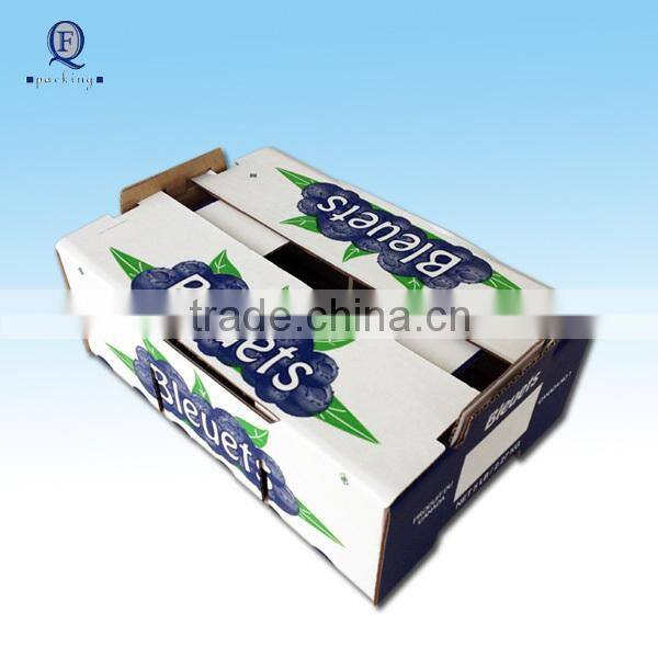 Cheap price fruit packing carton for fresh pineapple