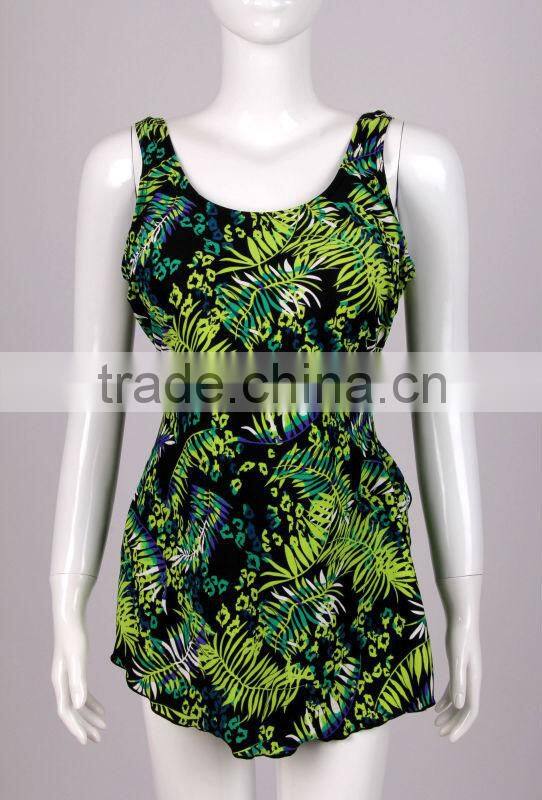 Blue floral sex bathing suit one piece swimsuit / elegant beach wear / full body swimwear women